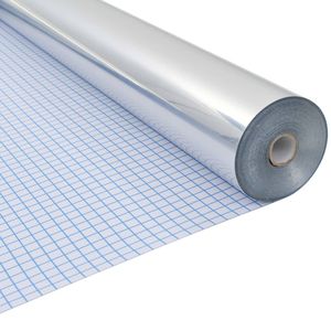 VidaXL Privacyfolie reflecterend spiegelend zelfklevend 0,9x20 m