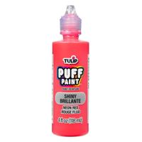 Tulip • dimensional fabric paint puff neon red 118ml