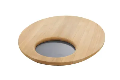 Rubens support tray oval Teak / Alu | 4 Seasons Outdoor