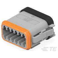 TE Connectivity DT06-12SA-CE05 Female behuizing (kabel) Inhoud: 1 stuk(s) Package