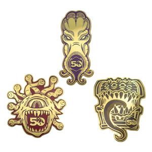 Dungeons & Dragons Pin Badge Set 50th Anniversary