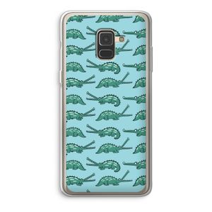 Kroko: Samsung Galaxy A8 (2018) Transparant Hoesje