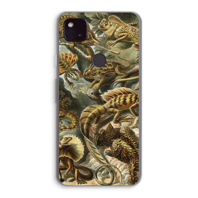 Haeckel Lacertilia: Google Pixel 4a 5G Transparant Hoesje