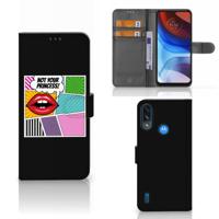 Motorola Moto E7i Power | E7 Power | Wallet Case | met Pasjes | Popart Princess