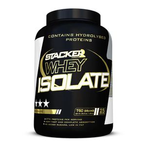 Whey Isolate - Stacker 2 • 750 / 1500 gram (25 - 50 servings) • Eiwit & Proteine shakes