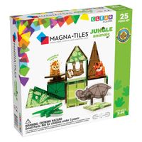 Magna-Tiles - Clear Colors - Jungle 25-delig