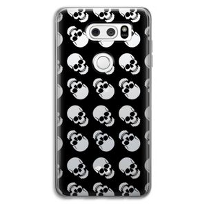 Musketon Skulls: LG V30 Transparant Hoesje