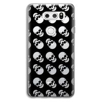 Musketon Skulls: LG V30 Transparant Hoesje