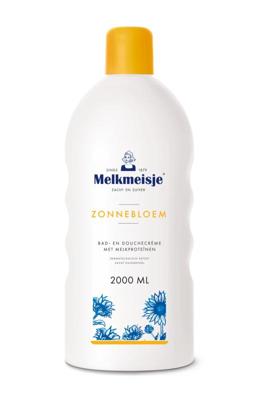 Melkmeisje Bad en douche zonnebloem/melk