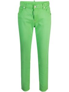 DSQUARED2 jean fuselé Bull à coupe courte - Vert