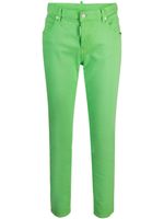 DSQUARED2 jean fuselé Bull à coupe courte - Vert