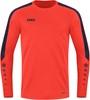 JAKO 8823 Sweater Power - Flame/Marine - L