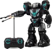 Silverlit Robo Blast One op afstand bestuurbare robot met schietende vuist - zwart - thumbnail