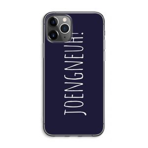 Joengneuh!: iPhone 11 Pro Max Transparant Hoesje