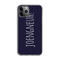 Joengneuh!: iPhone 11 Pro Max Transparant Hoesje