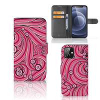 iPhone 12 | 12 Pro (6.1") Hoesje Swirl Pink