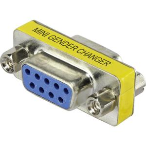 Renkforce Adapter Serieel [1x D-sub bus 9-polig - 1x D-sub bus 9-polig] Geel