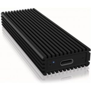 ICY BOX IB-1816M-C31 externe M.2 behuizing USB C zwart