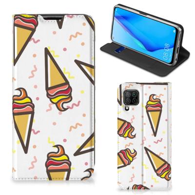Huawei P40 Lite | Flip Style Cover | Icecream