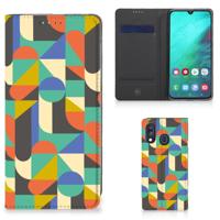 Samsung Galaxy A40 | Hoesje met Magneet | Funky Retro