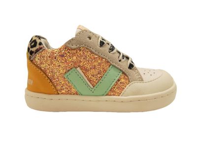 Roze Shoesme Veterschoenen