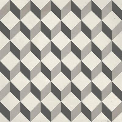 JOS. Hidro VLtegel Decor 197X197 Upsidedown Black 8.3mm Mat