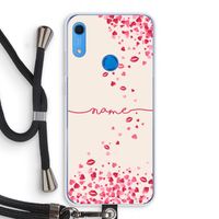 Hartjes en kusjes: Huawei Y6s Transparant Hoesje met koord