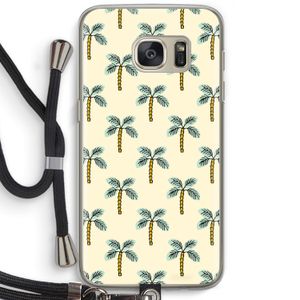 Paradise: Samsung Galaxy S7 Transparant Hoesje met koord