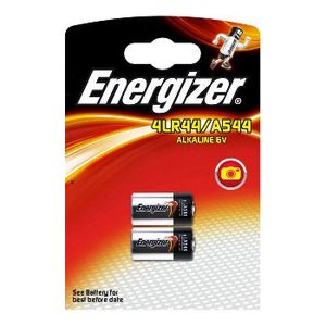 Enerdis Energizer alkaline 6v 4lr44/a544 blister 2 stuks