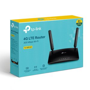 TP-LINK TL-MR150 draadloze router Fast Ethernet Single-band (2.4 GHz) 4G Zwart