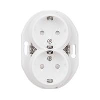 ELSO dubbele stekkerdoos WDE011122 KS ws Renova 1 stuk(s)