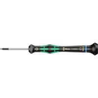 Wera 2054 Elektronica en fijnmechanica Inbusschroevendraaier Sleutelbreedte (metrisch): 1.3 mm Koplengte: 40 mm Afmeting, lengte: 137 mm