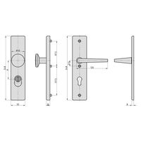 Basi 7500-0401 Veiligheidsbeslag voordeur - thumbnail