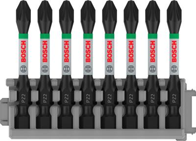 Bosch Accessoires Schroefbit Impact Control PZ2, 50 mm 8x - 2608522331