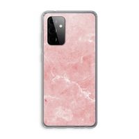 Roze marmer: Samsung Galaxy A72 Transparant Hoesje