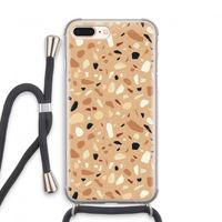 Terrazzo N°17: iPhone 7 PLUS Transparant Hoesje met koord