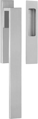 Formani hefschuifdeurbeslag Bob Manders RIBBON BM230Y incl. cilindergat PC69 - mat RVS