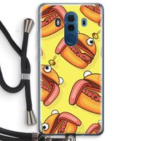 Hamburger: Huawei Mate 10 Pro Transparant Hoesje met koord