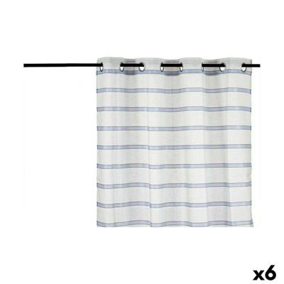 Gordijn Gift Decor Blauw 140 x 0,1 x 260 cm Strepen