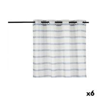 Gordijn Gift Decor Blauw 140 x 0,1 x 260 cm Strepen