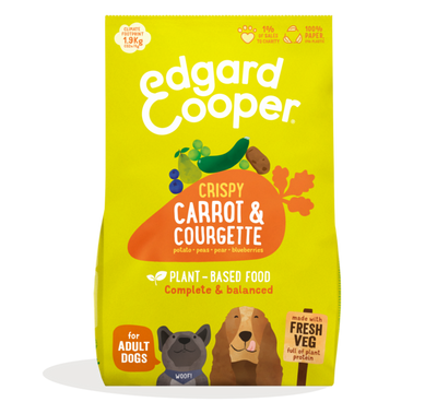 Edgard & Cooper Hond plantaardig wortel & Courgette 7kg