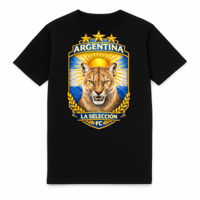 FC ELEVEN - Argentinië La Selección Heavy T-Shirt - Zwart