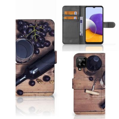 Samsung Galaxy A22 4G | M22 | Book Cover | Wijn