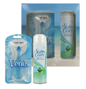 Gillette Gillette Venus Combi Scheerhouder - 2 Mesjes en Scheergel