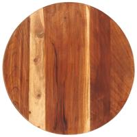 Tafelblad rond 25-27 mm 40 cm massief acaciahout