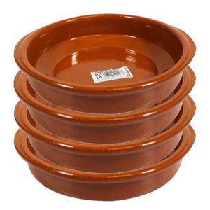 Set van 10x stuks tapas bakjes/schaaltjes Alicante met handvatten 18 cm