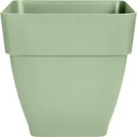 elho bloempot vibia campana vierkant d37 h36cm Pistachegroen