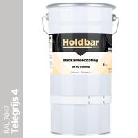 Holdbar Badkamercoating Telegrijs (RAL 7047) 5 kg