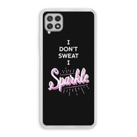 Sparkle quote: Samsung Galaxy A22 4G Transparant Hoesje