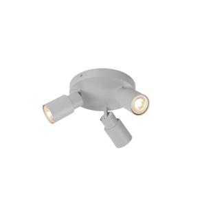 SLV Ronde spotPuri 2.0 Tube grijs 3-lichts - 1008335